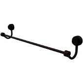  Venus Collection 18 Inch Towel Bar with Groovy Accent, Antique Bronze