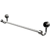 Venus Collection 18 Inch Towel Bar with Groovy Accent, Polished Chrome