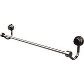  Venus Collection 18 Inch Towel Bar with Twist Accent, Satin Nickel