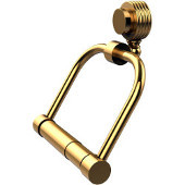  Venus Collection 2 Post Toilet Tissue Holder with Groovy Accents, Unlacquered Brass