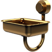  Venus Collection Wall Mounted Soap Dish, Unlacquered Brass