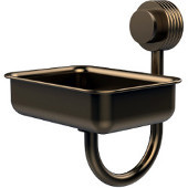  Venus Collection Wall Mounted Soap Dish with Groovy Accents, Brushed Bronze