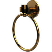  Satellite Orbit One Collection Towel Ring, Unlacquered Brass