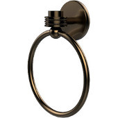  Satellite Orbit One Collection Towel Ring with Dotted Accent, Brushed Bronze