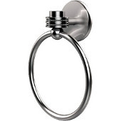  Satellite Orbit One Collection Towel Ring with Dotted Accent, Satin Chrome