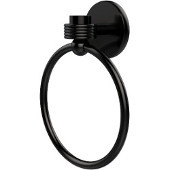  Satellite Orbit One Collection Towel Ring with Groovy Accent, Oil Rubbed Bronze
