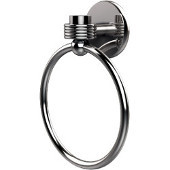  Satellite Orbit One Collection Towel Ring with Groovy Accent, Polished Chrome
