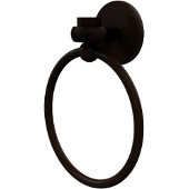  Satellite Orbit One Collection Towel Ring with Twist Accent, Antique Bronze