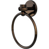  Satellite Orbit One Collection Towel Ring with Twist Accent, Venetian Bronze
