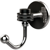  Satellite Orbit One Robe Hook with Dotted Accents, Polished Chrome