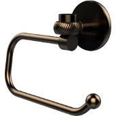  Satellite Orbit One Collection Euro Style Toilet Tissue Holder with Twisted Accents, Brushed Bronze