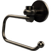  Satellite Orbit One Collection Euro Style Toilet Tissue Holder with Twisted Accents, Antique Pewter