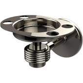  Satellite Orbit One Tumbler and Toothbrush Holder with Groovy Accents, Polished Nickel
