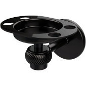  Satellite Orbit One Tumbler and Toothbrush Holder with Twisted Accents, Oil Rubbed Bronze
