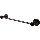  Satellite Orbit One Collection 18 Inch Towel Bar with Dotted Accents, Antique Copper