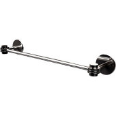  Satellite Orbit One Collection 18 Inch Towel Bar with Dotted Accents, Polished Chrome