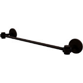  Satellite Orbit One Collection 18 Inch Towel Bar with Groovy Accents, Antique Bronze