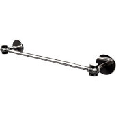  Satellite Orbit One Collection 18 Inch Towel Bar with Twist Accents, Polished Chrome
