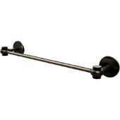  Satellite Orbit One Collection 18 Inch Towel Bar with Twist Accents, Antique Pewter