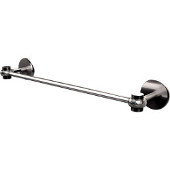  Satellite Orbit One Collection 18 Inch Towel Bar with Twist Accents, Satin Chrome