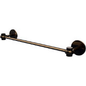  Satellite Orbit One Collection 24 Inch Towel Bar with Twist Accents, Brushed Bronze