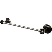  Satellite Orbit One Collection 30 Inch Towel Bar with Twist Accents, Polished Nickel