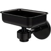  Satellite Orbit One Wall Mounted Soap Dish with Groovy Accents, Oil Rubbed Bronze