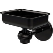  Satellite Orbit One Wall Mounted Soap Dish with Twisted Accents, Oil Rubbed Bronze
