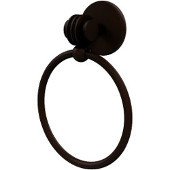  Satellite Orbit Two Collection Towel Ring with Dotted Accent, Antique Bronze