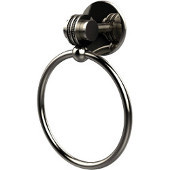  Satellite Orbit Two Collection Towel Ring with Dotted Accent, Polished Nickel