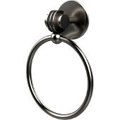  Satellite Orbit Two Collection Towel Ring with Dotted Accent, Satin Nickel