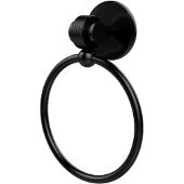  Satellite Orbit Two Collection Towel Ring with Groovy Accent, Oil Rubbed Bronze