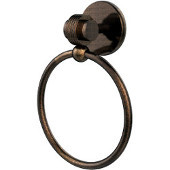 Satellite Orbit Two Collection Towel Ring with Groovy Accent, Venetian Bronze