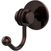  Satellite Orbit Two Collection Robe Hook with Dotted Accents, Antique Copper