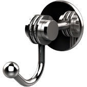  Satellite Orbit Two Collection Robe Hook with Dotted Accents, Polished Chrome