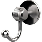  Satellite Orbit Two Collection Robe Hook with Groovy Accents, Satin Chrome