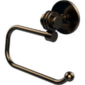  Satellite Orbit Two Collection Euro Style Toilet Tissue Holder with Dotted Accents, Brushed Bronze