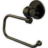  Satellite Orbit Two Collection Euro Style Toilet Tissue Holder with Groovy Accents, Antique Brass