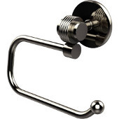  Satellite Orbit Two Collection Euro Style Toilet Tissue Holder with Groovy Accents, Polished Nickel
