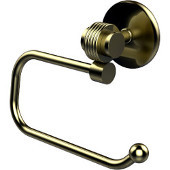  Satellite Orbit Two Collection Euro Style Toilet Tissue Holder with Groovy Accents, Satin Brass
