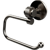  Satellite Orbit Two Collection Euro Style Toilet Tissue Holder with Groovy Accents, Satin Nickel