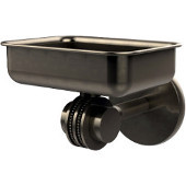  Satellite Orbit Two Collection Wall Mounted Soap Dish with Dotted Accents, Antique Pewter
