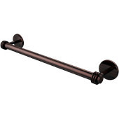  Satellite Orbit Two Collection 18 Inch Towel Bar with Dotted Detail, Antique Copper