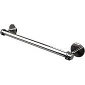  Satellite Orbit Two Collection 18 Inch Towel Bar with Dotted Detail, Polished Chrome