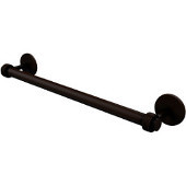  Satellite Orbit Two Collection 18 Inch Towel Bar with Groovy Detail, Antique Bronze