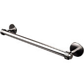  Satellite Orbit Two Collection 18 Inch Towel Bar with Groovy Detail, Satin Chrome