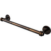  Satellite Orbit Two Collection 18 Inch Towel Bar with Groovy Detail, Venetian Bronze