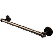  Satellite Orbit Two Collection 18 Inch Towel Bar with Twist Detail, Antique Pewter