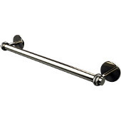  Satellite Orbit Two Collection 18 Inch Towel Bar with Twist Detail, Polished Nickel