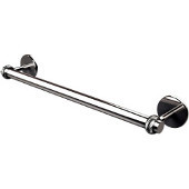 Satellite Orbit Two Collection 24 Inch Towel Bar with Twist Detail, Polished Chrome